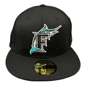 New Era 59Fifty Florida Marlins 1997 World‎ Series Patch MLB Men's Sz 7-1/2